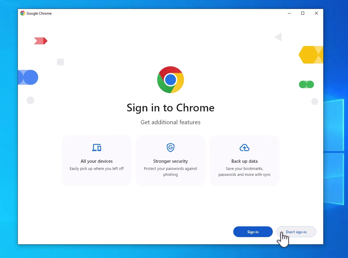 Sign In to Google Chrome Sign In to Google Chrome