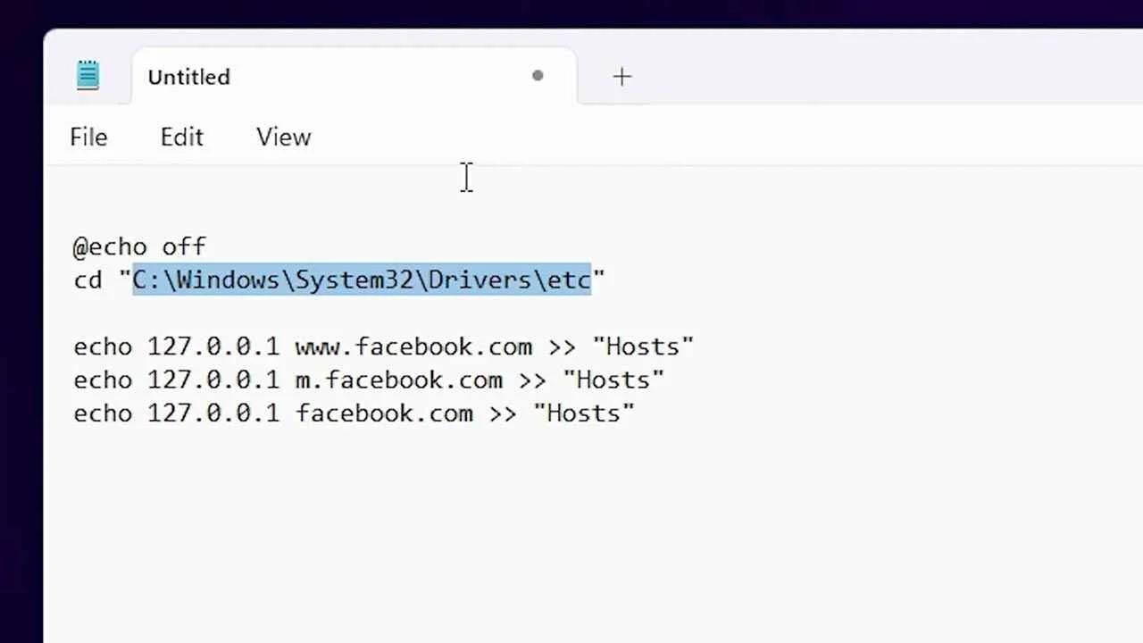 Command for bloking any Bad adult or Addicted Website