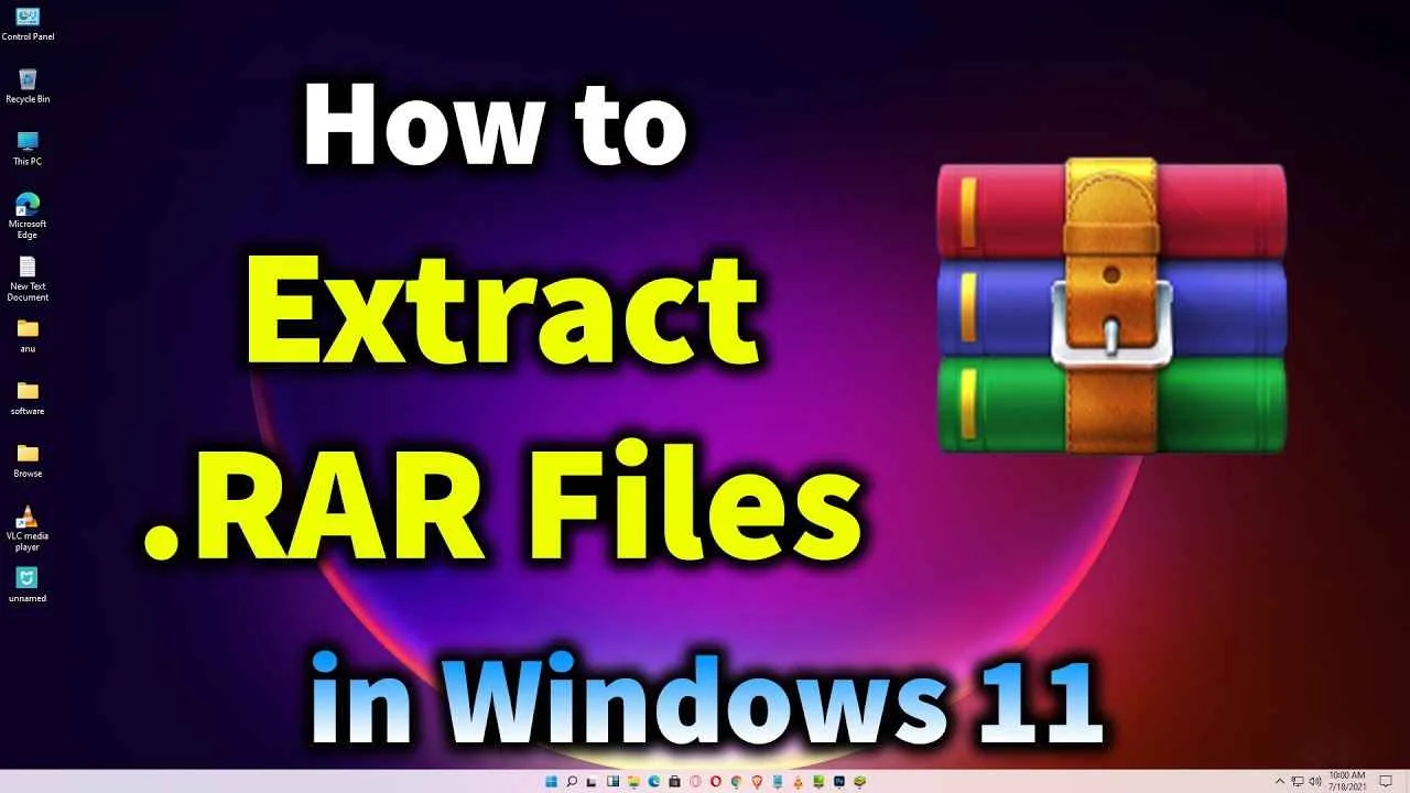 How to open RAR files on Windows 11