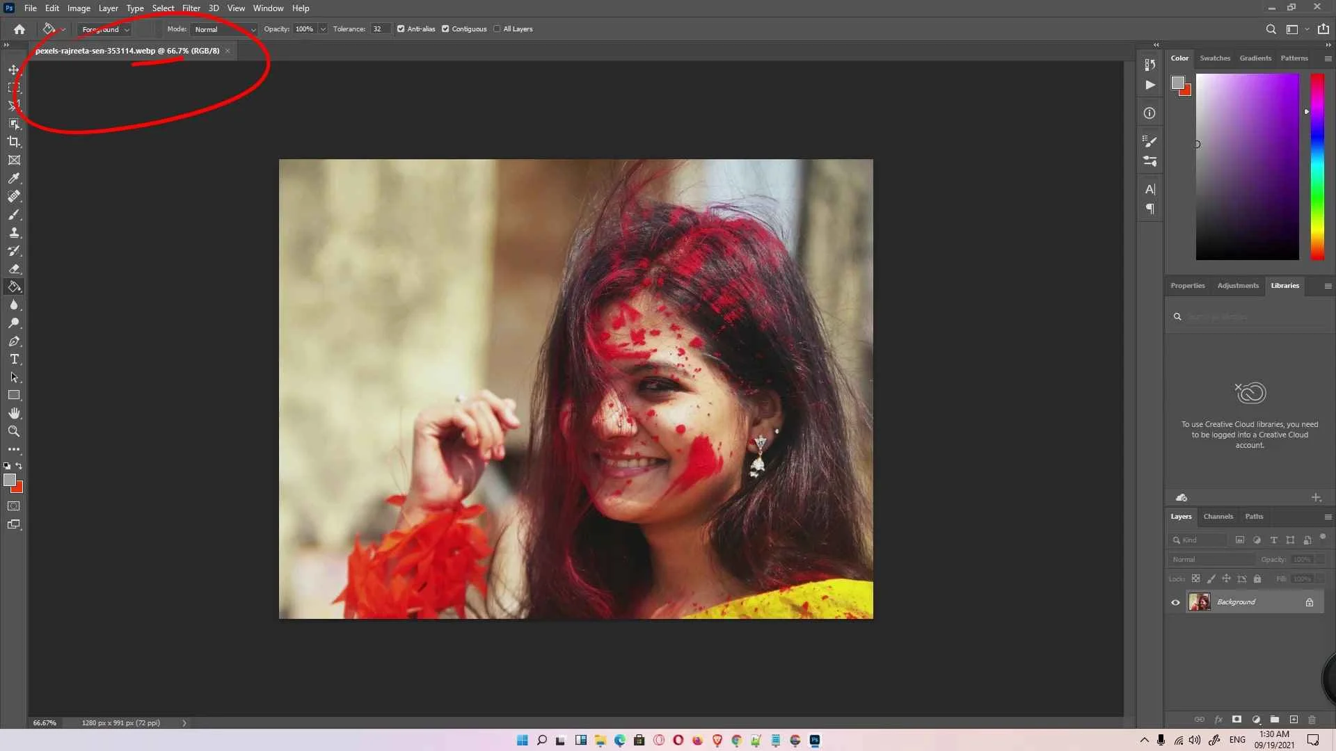 WebP Image Opning in Photoshop